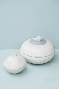 Small Round Raku Box