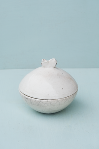Small Round Raku Box