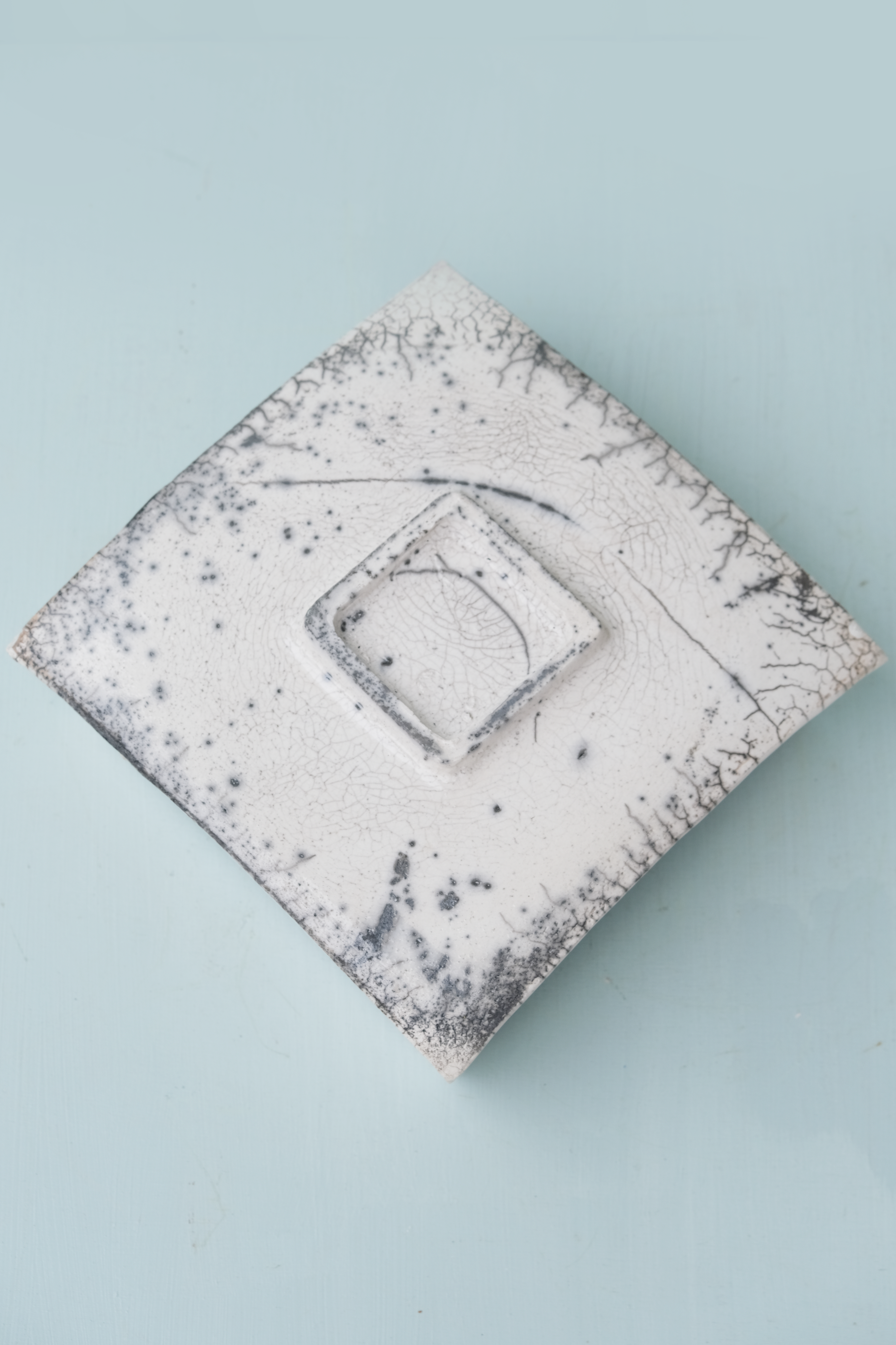 Square Raku Platter