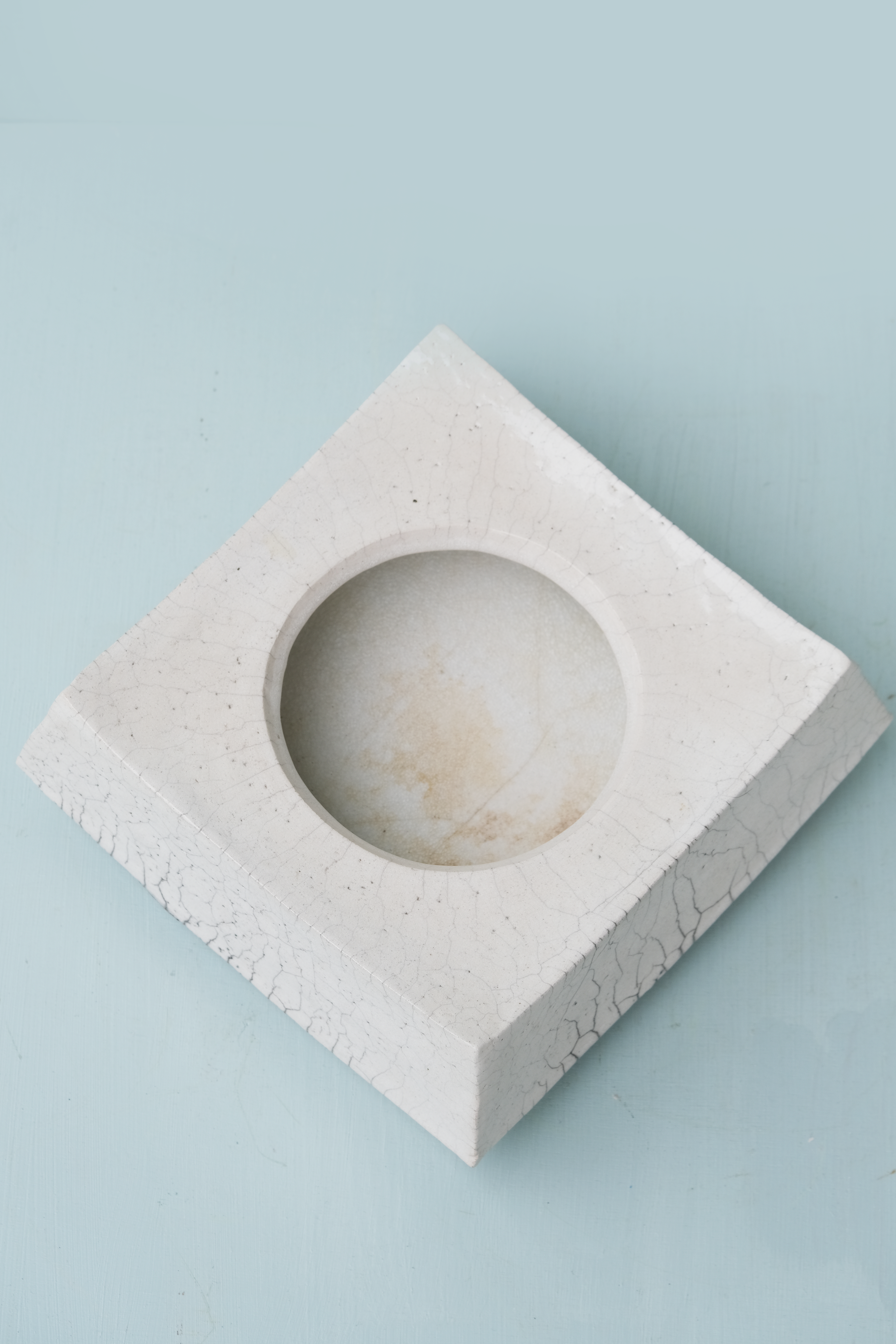 Square Raku Platter