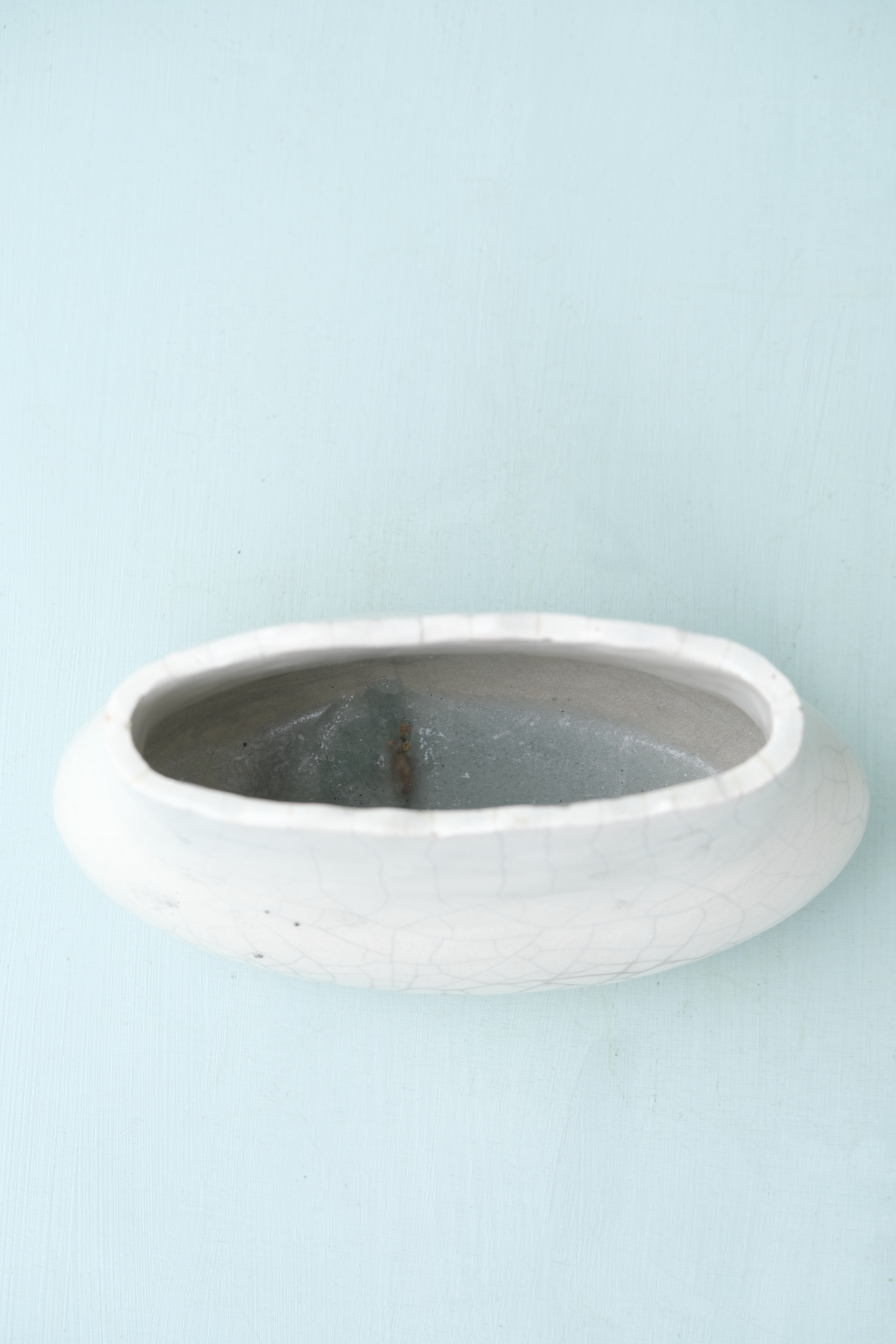 Medium Wide Bottom Raku Vase