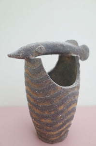 Fish Handled Vase