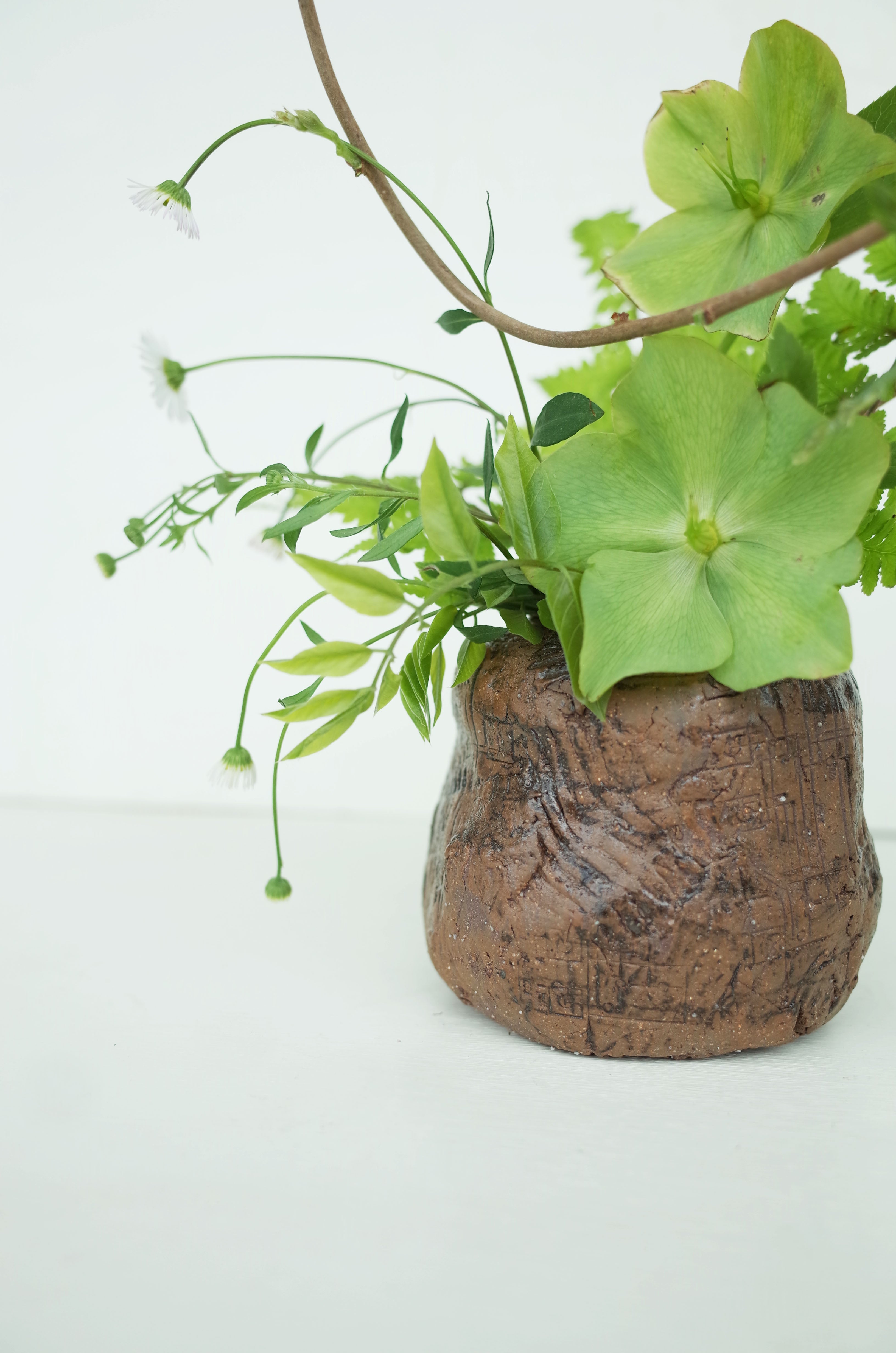 Carved Bud Vase
