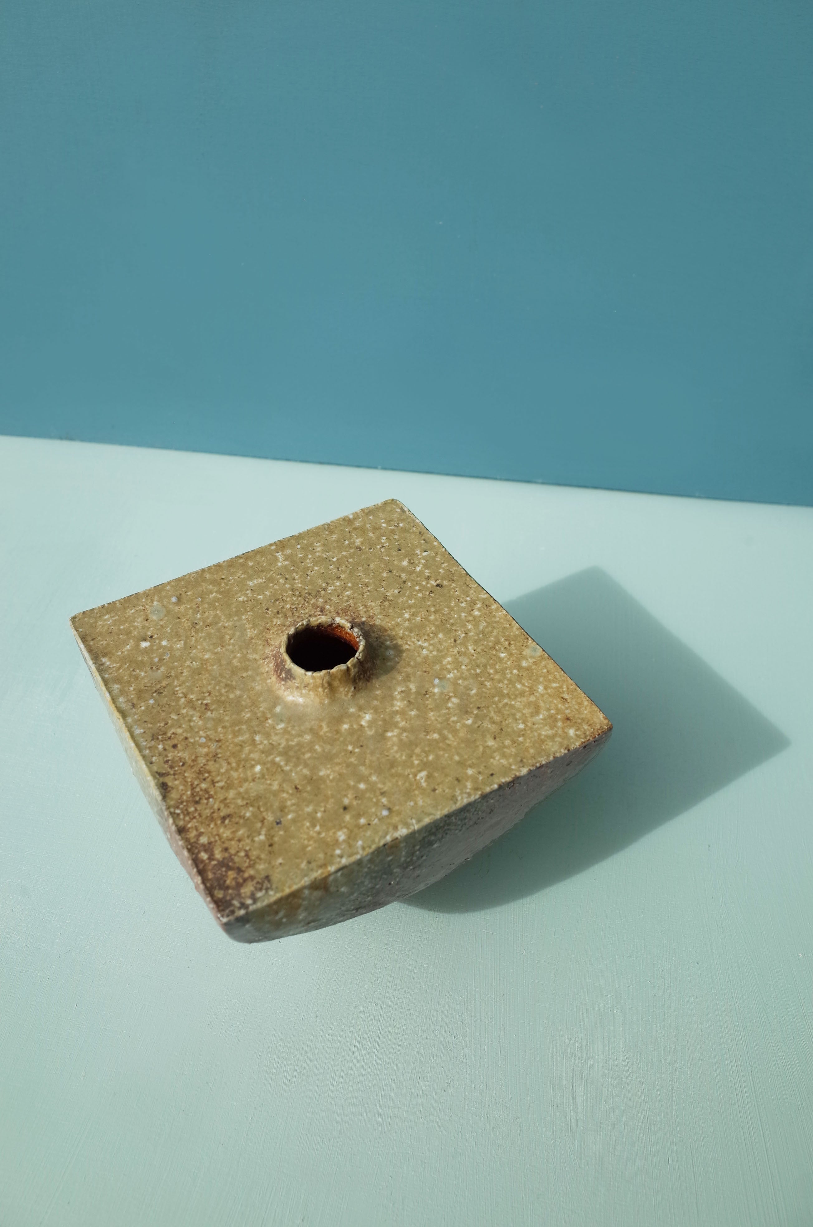 Square Vase With Feet