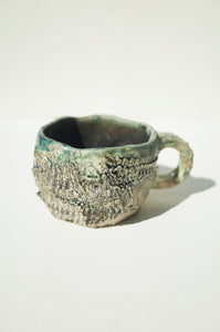 Carved Green Texture Cup